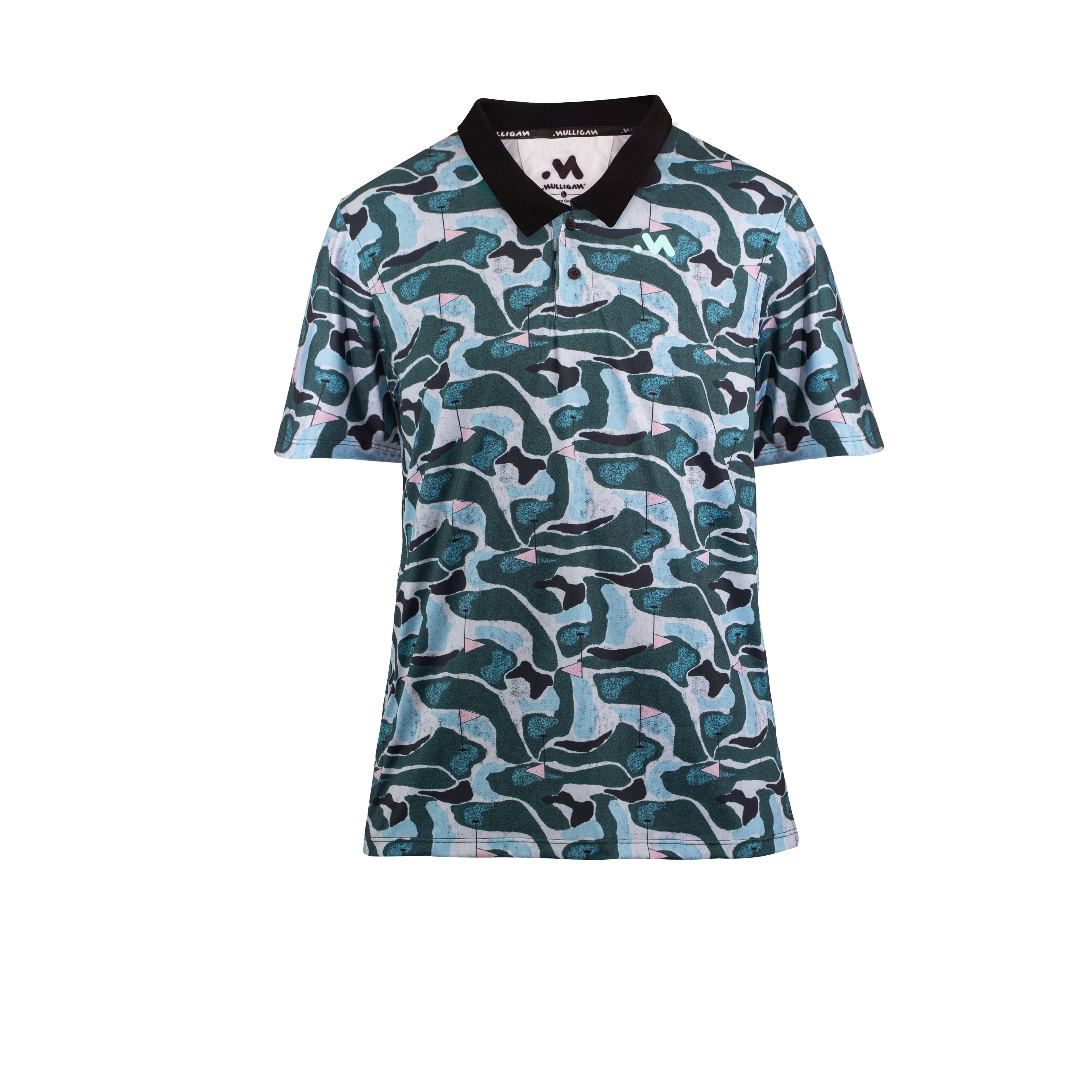 T-shirt Polo Campo de Golf Hombre