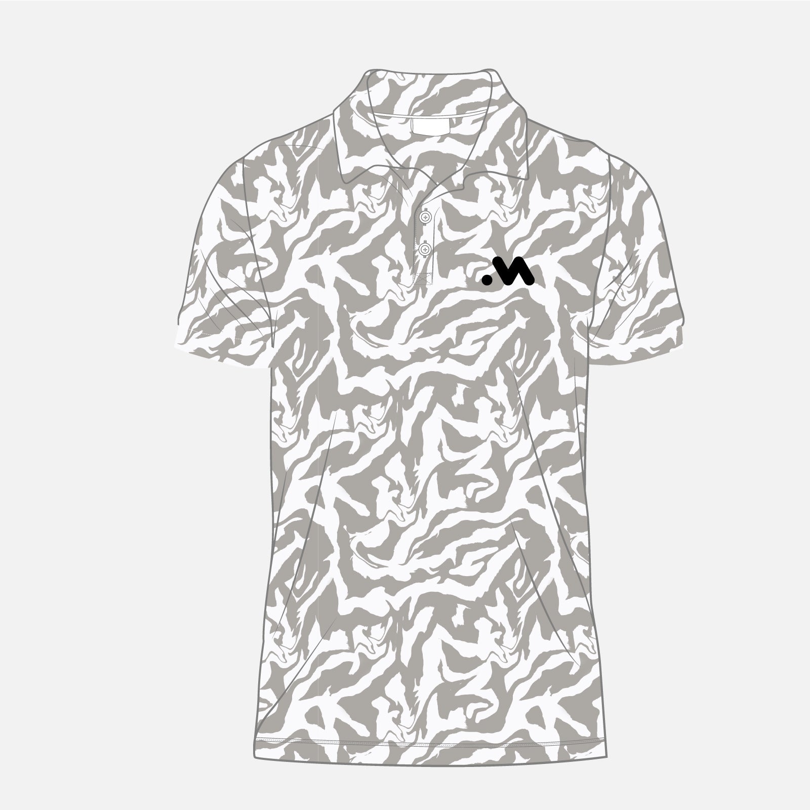 T-shirt Polo Camuflado Hombre