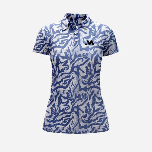 T-shirt Polo Camuflado Mujer