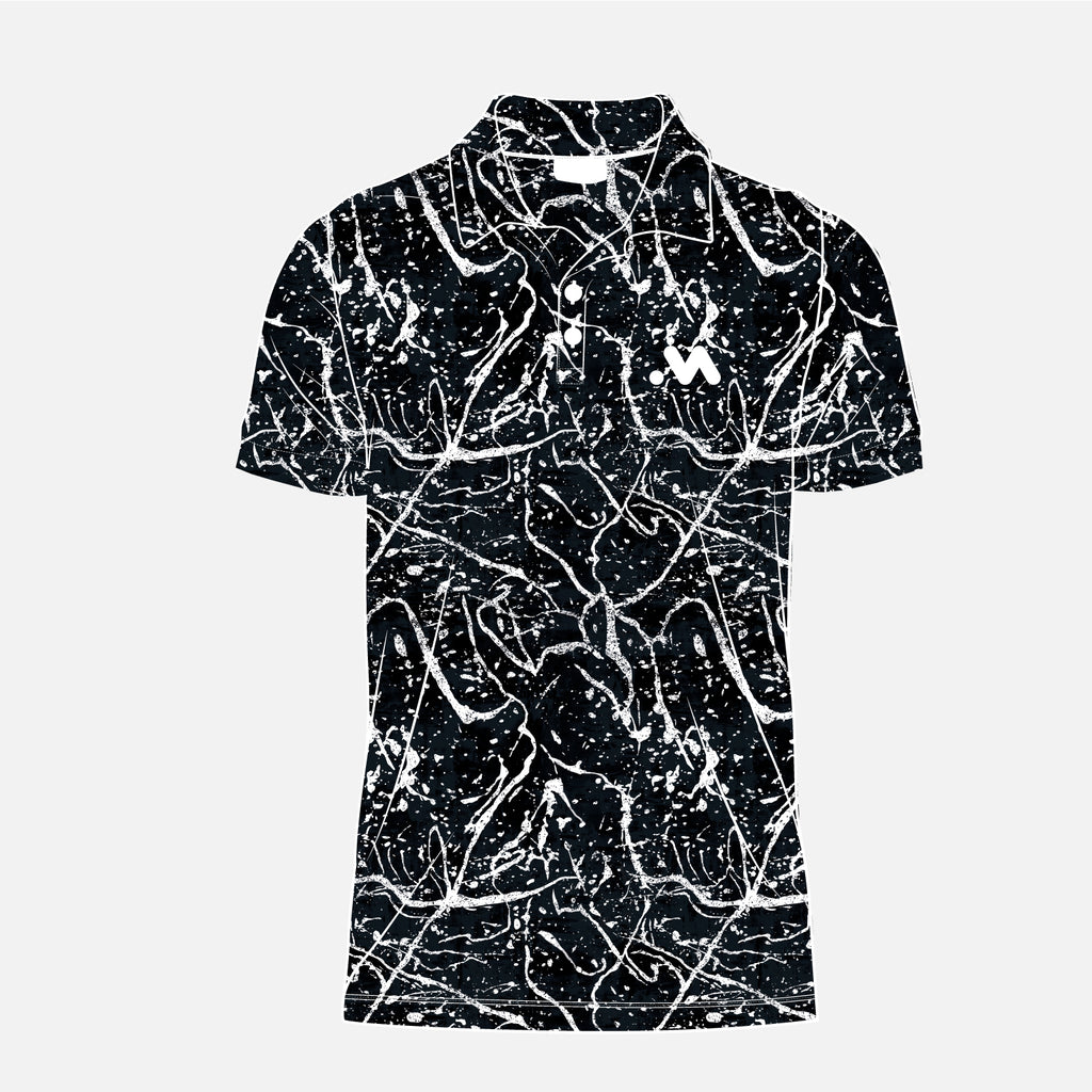 T-shirt Polo Lineas Hombre