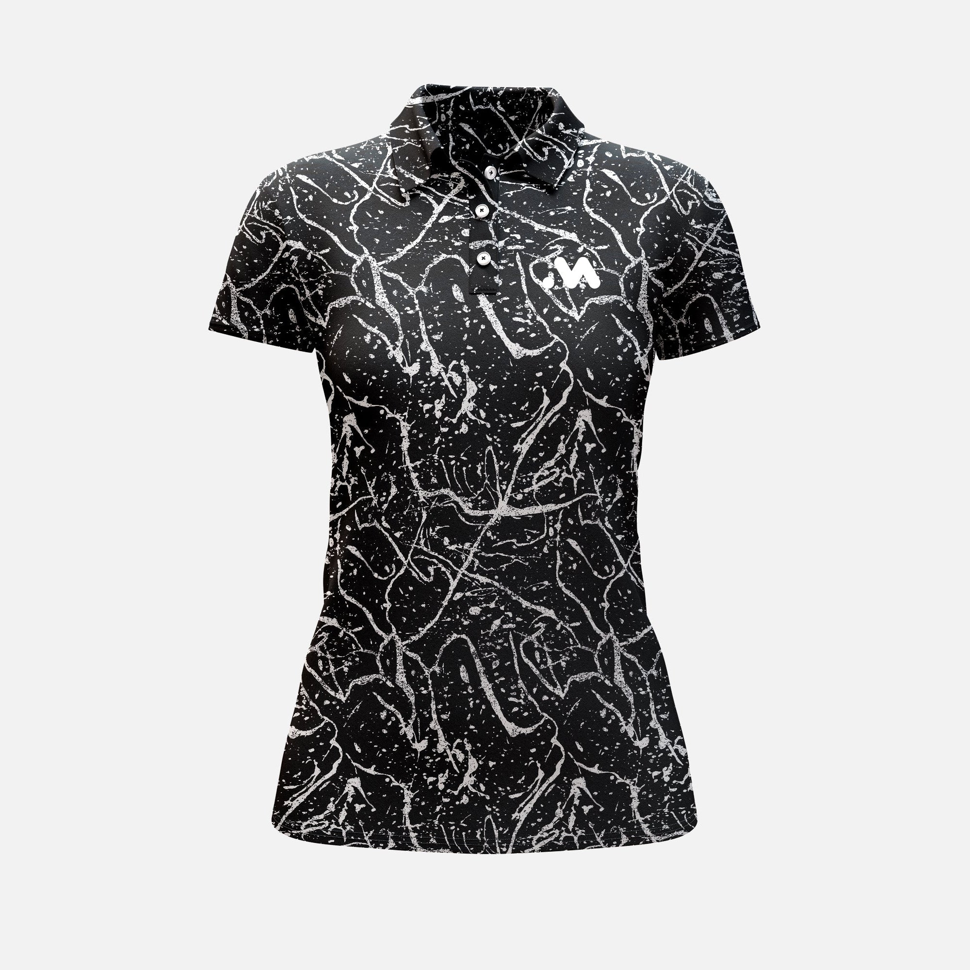 T-shirt Polo Lineas Mujer