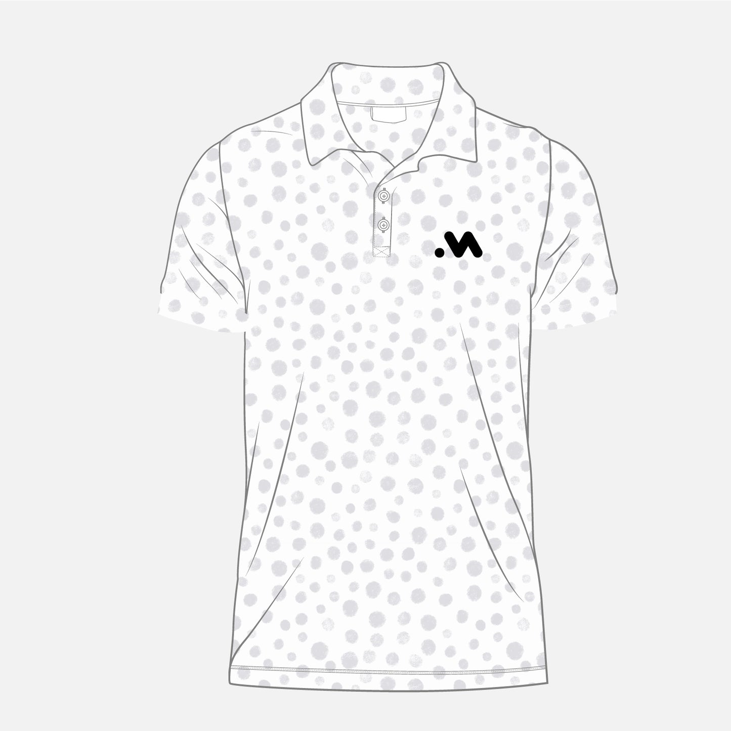 T-shirt Polo puntos Hombre