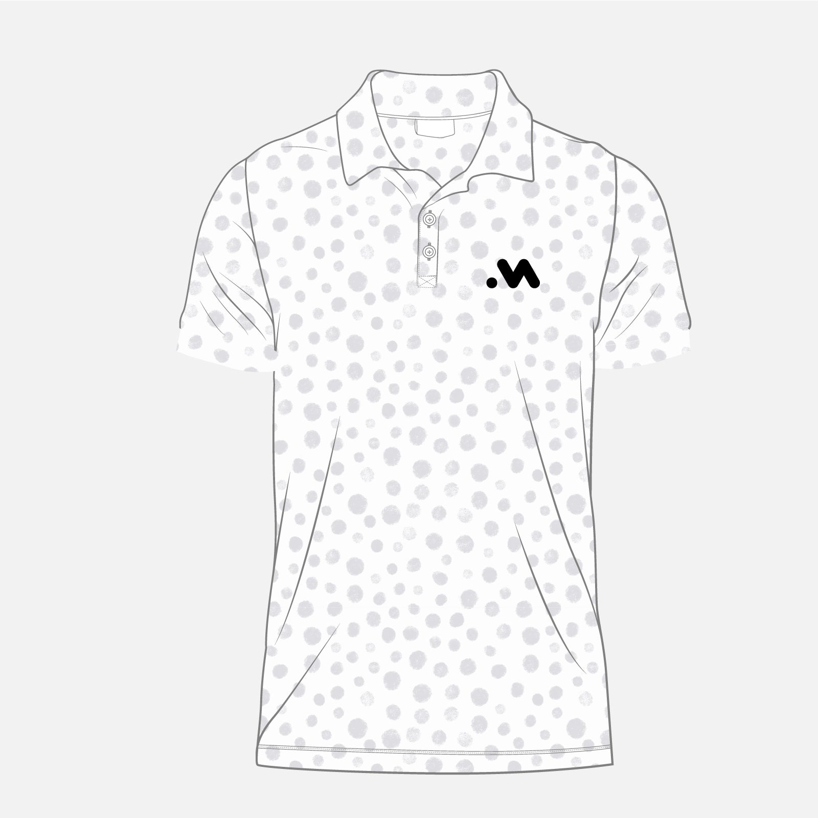 T-shirt Polo puntos Hombre